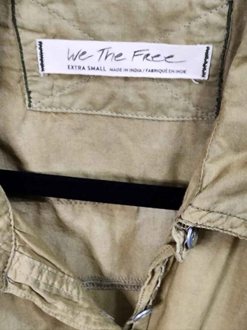 Free People lightweight button